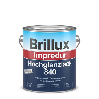 Brillux Impredur Hochglanzlack 840 / 3 Liter 0095 wei L