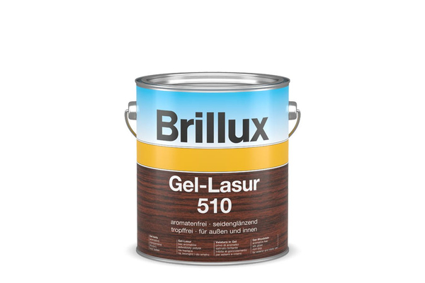 Brillux Gel-Lasur 510 / 3 Liter 3410 mahagoni