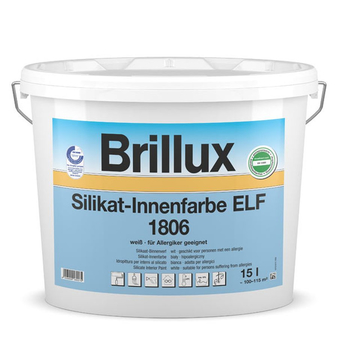 Brillux Silikat Innenfarbe ELF 1806 / 15 Liter 0095 wei