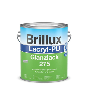 Brillux Lacryl-PU Glanzlack 275 / 3 Liter 0095 wei