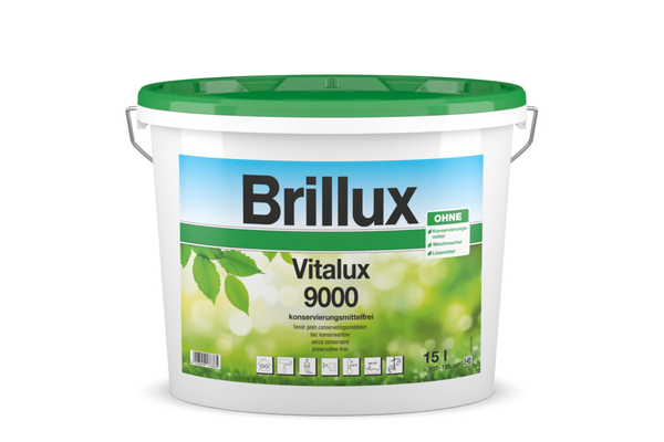 Brillux Vitalux 9000 5 Liter 0095 wei L
