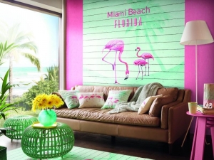    "Ich liebe Miami. Das tropische...