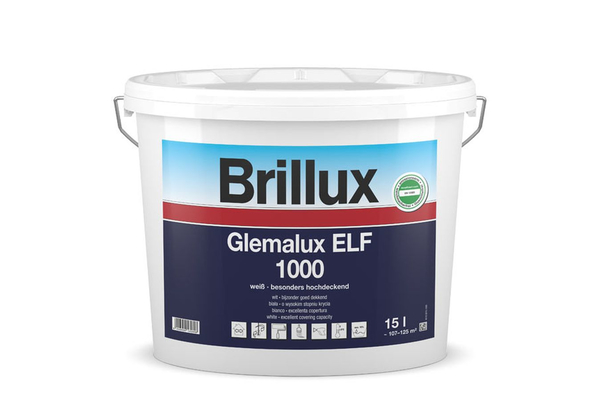 Brillux Glemalux ELF 1000 / 10 Liter wei L