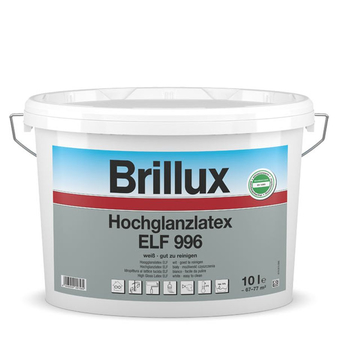 Brillux Hochglanzlatex ELF 996 / 2,5 Liter 0095 wei L