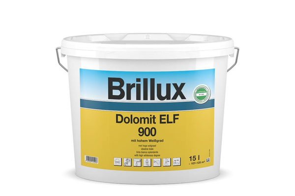 Brillux Dolomit ELF 900 / 5 Liter 0095 wei L