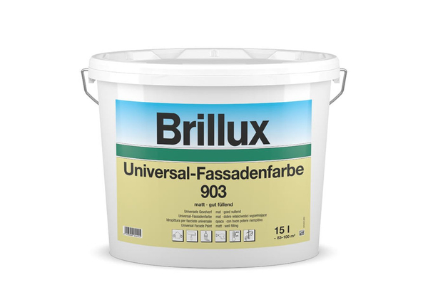 Brillux Universal-Fassadenfarbe 903 / 15 Liter 0095 wei
