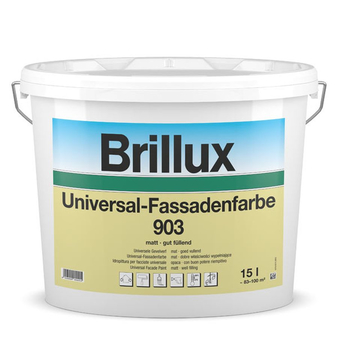 Brillux Universal-Fassadenfarbe 903 / 15 Liter 0095 wei