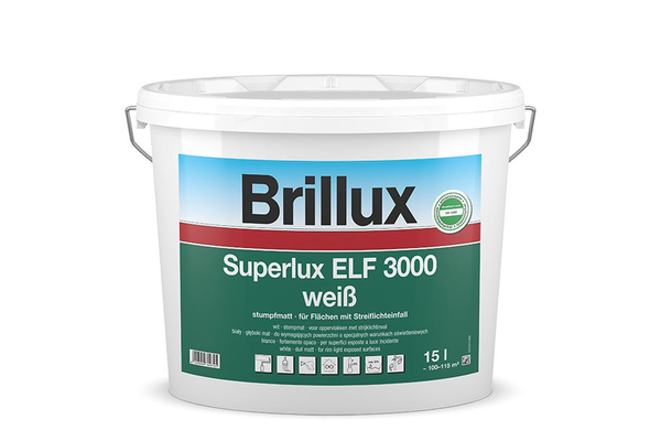 Brillux Superlux ELF 3000 / 10 Liter 0095 wei L