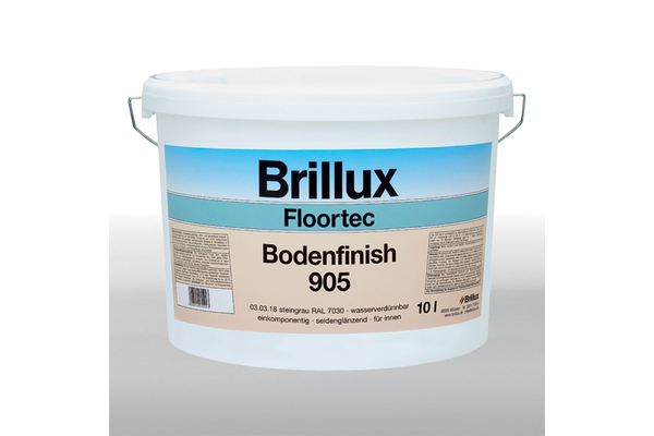 Brillux Floortec Bodenfinish 905 / 2,5 Liter 7030 steingrau