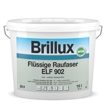 Brillux Flssige Raufaser ELF 902 / 15 Liter 0095 wei