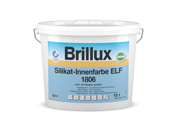 Brillux Silikat Innenfarbe ELF 1806 / 15 Liter 0095 wei