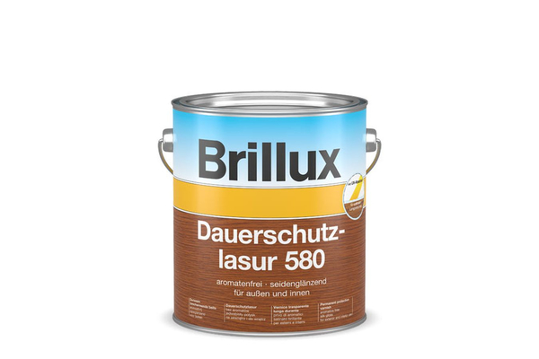 Brillux Dauerschutzlasur 580 / 3 Liter 8415 palisander