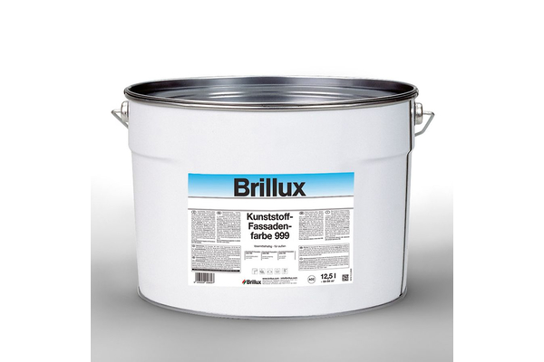 Brillux Kunststoff-Fassadenfarbe 999 / 12,5 Liter 0095 wei