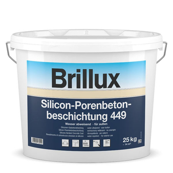 Brillux Silicon-Porenbetonbe. 449 / 25 kg 0095 wei