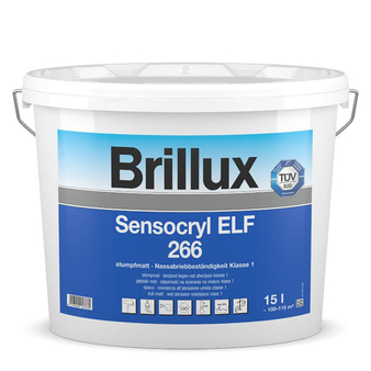 Brillux Sensocryl ELF 266 15 Liter wei