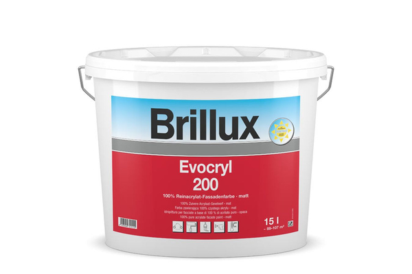 Brillux Evocryl 200 10 Liter 0095 wei L