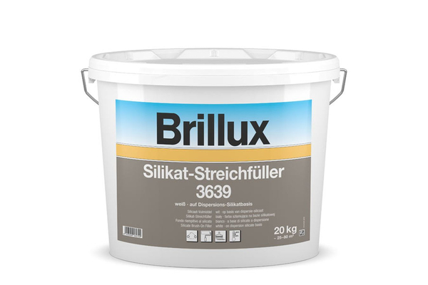 Brillux Silikat-Streichfller 3639 20kg wei