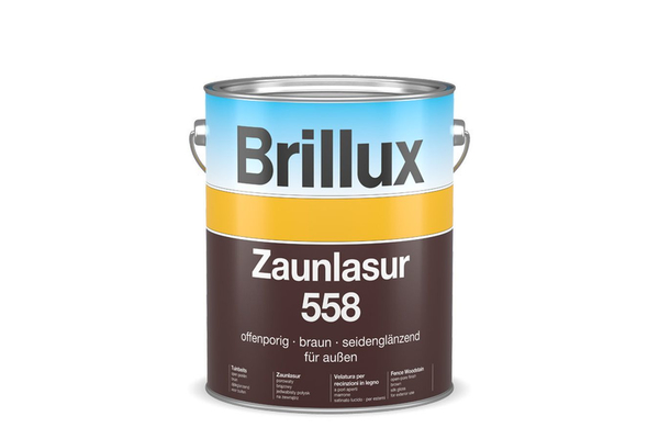 Brillux Zaunlasur 558 / 5 Liter braun