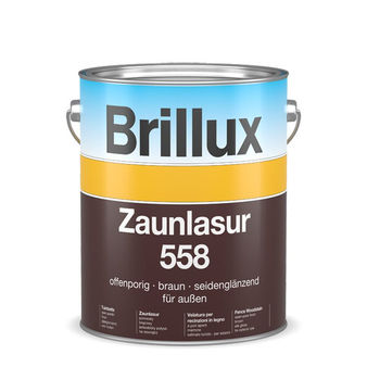 Brillux Zaunlasur 558 / 5 Liter braun