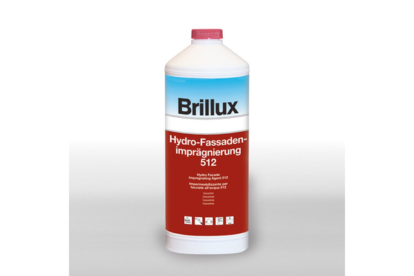 Brillux Hydro-Fassadenimprgnierung 512 / 1 Liter