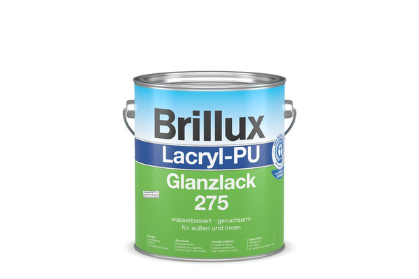 Brillux Lacryl-PU Glanzlack 275 / 3 Liter 0095 wei