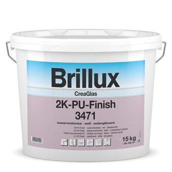 Brillux CreaGlas 2K-PU-Finish 3471 / 0095 wei