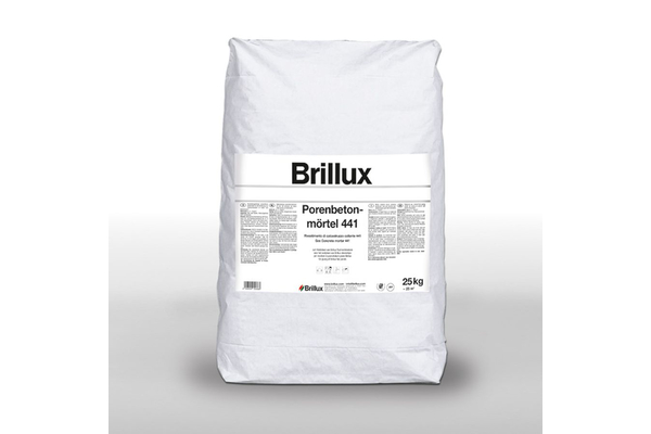 Brillux Porenbetonmörtel 441 - 25 kg hellgrau