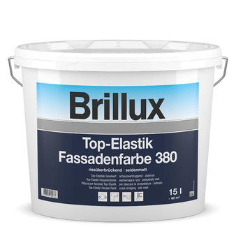 Brillux Top-Elastik Fassadenfarbe 380 / 15 Liter 0095 weiß