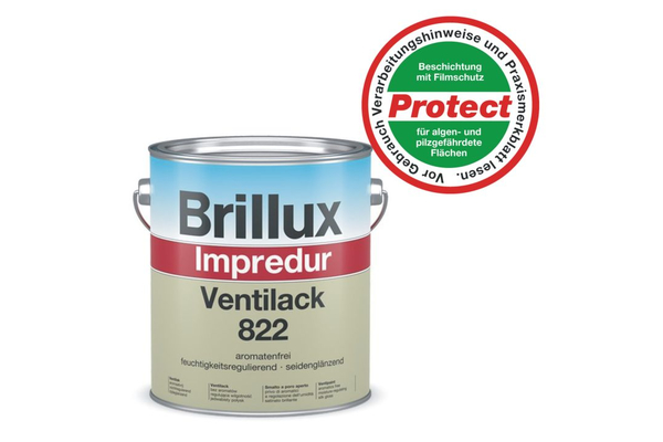 Brillux Impredur Ventilack 822 / 3 Liter Protect 0095 wei