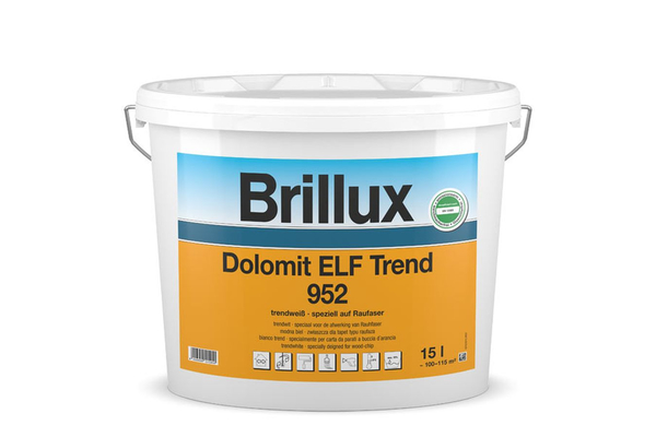 Brillux Dolomit ELF Trend 952 / 15 Liter trendwei