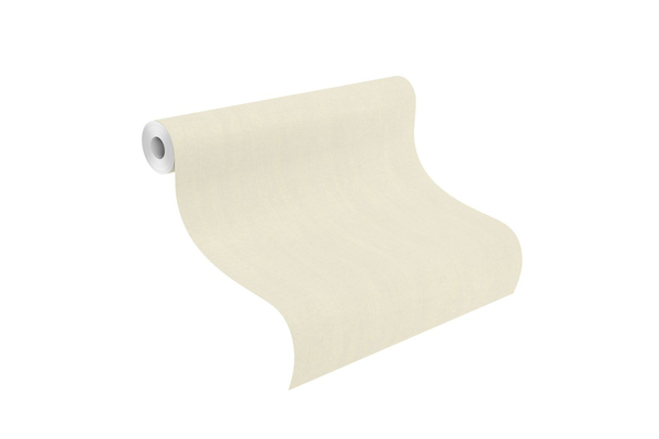 Vlies Tapete Rasch Hyde Park 411911 uni Struktur creme