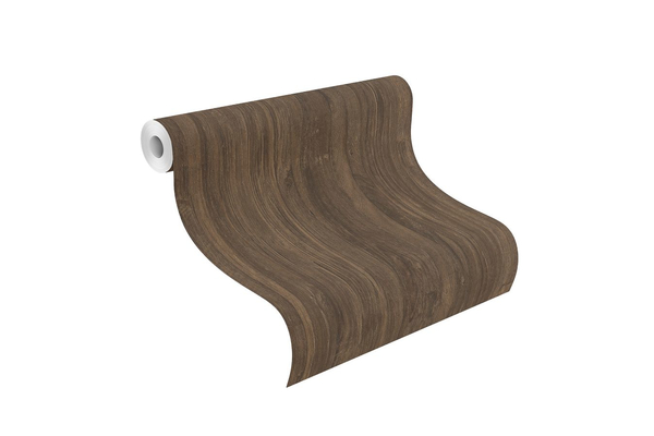 Vlies Tapete Rasch Mandalay 528404 Holzgrafik braun 