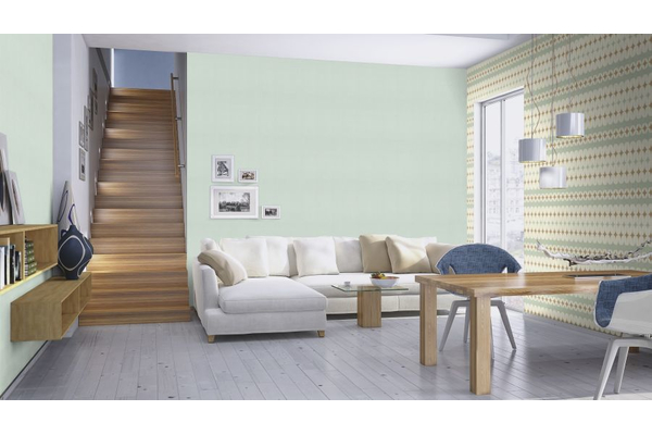 Vlies Tapete Rasch Most Fabulous Onszelf 531343 uni Struktur hell blau